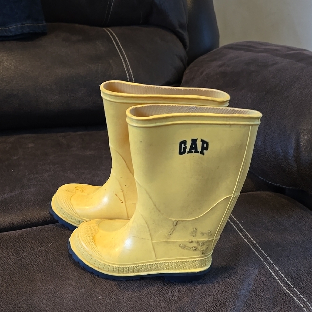 GAP Yellow Rain Boots